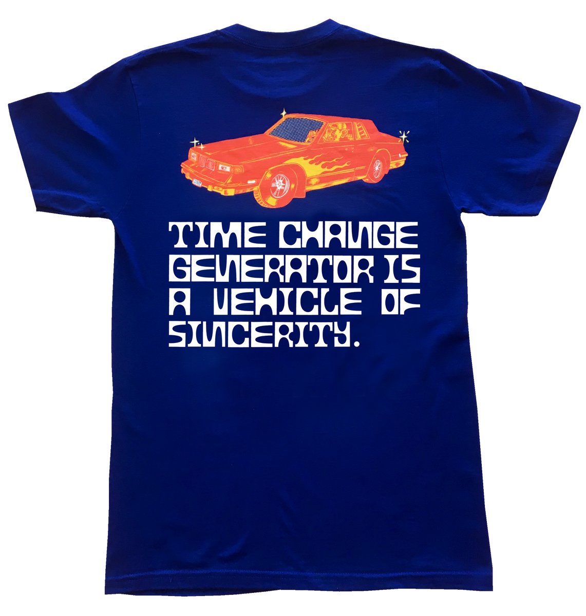 Time Change Generator Roadster TShirt Flower Skate Shop