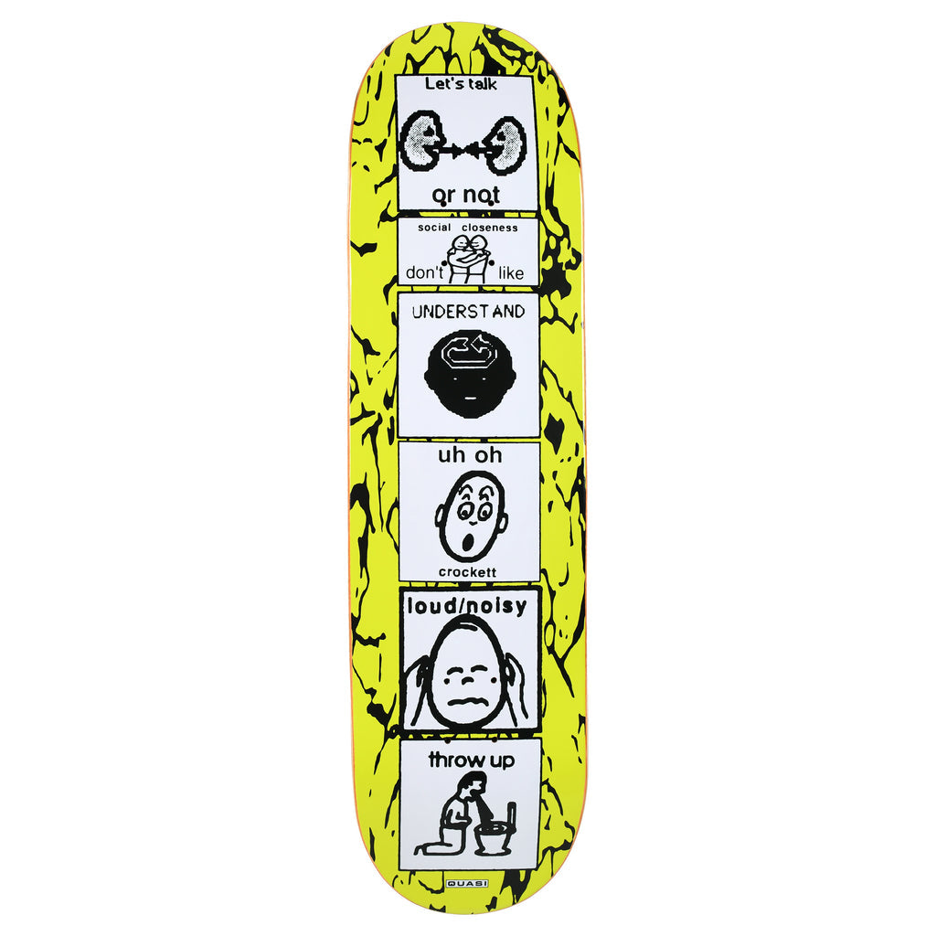 Quasi Crockett The Puker Deck 8.25