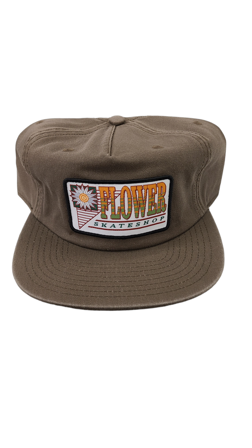 Flower Sports Strapback Hat Chestnut