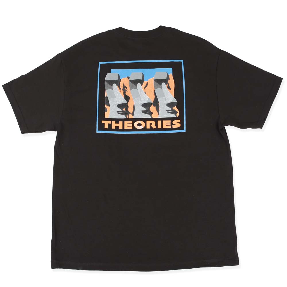 Theories Lost Moai T-Shirt Black