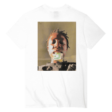Load image into Gallery viewer, Violet Kader Put Your Money Where Your Mouth Is T-Shirt White
