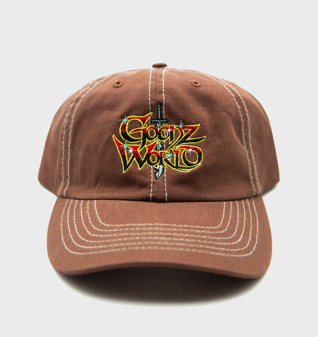 Goonz World This Is Not A Game Hat Brown