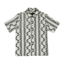 Load image into Gallery viewer, Quasi Loop Short Sleeve Button Up Shirt Taupe
