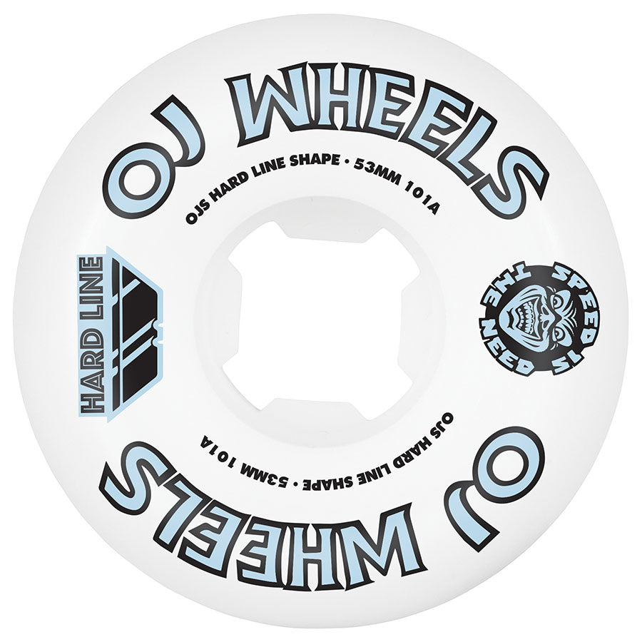 OJ Wheels 53mm Hardline 101a