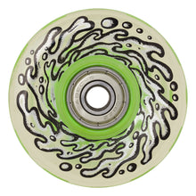 Load image into Gallery viewer, Slime Balls Wheels Light Ups 60mm w/GREEN LED and bearings 78a
