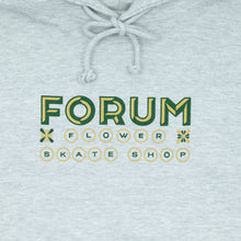 Load image into Gallery viewer, Flower x forum hoodie grey
