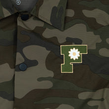 Load image into Gallery viewer, Flower x Forum Coaches Jacket Camo
