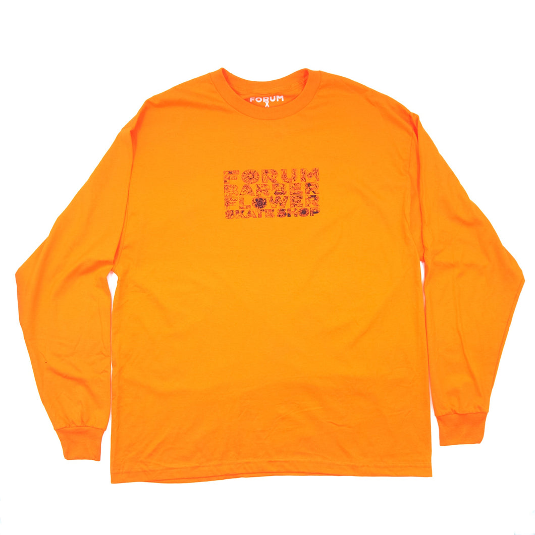 Flower X Forum Long Sleeve Orange