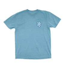 Load image into Gallery viewer, Flower Smile Tee Blue

