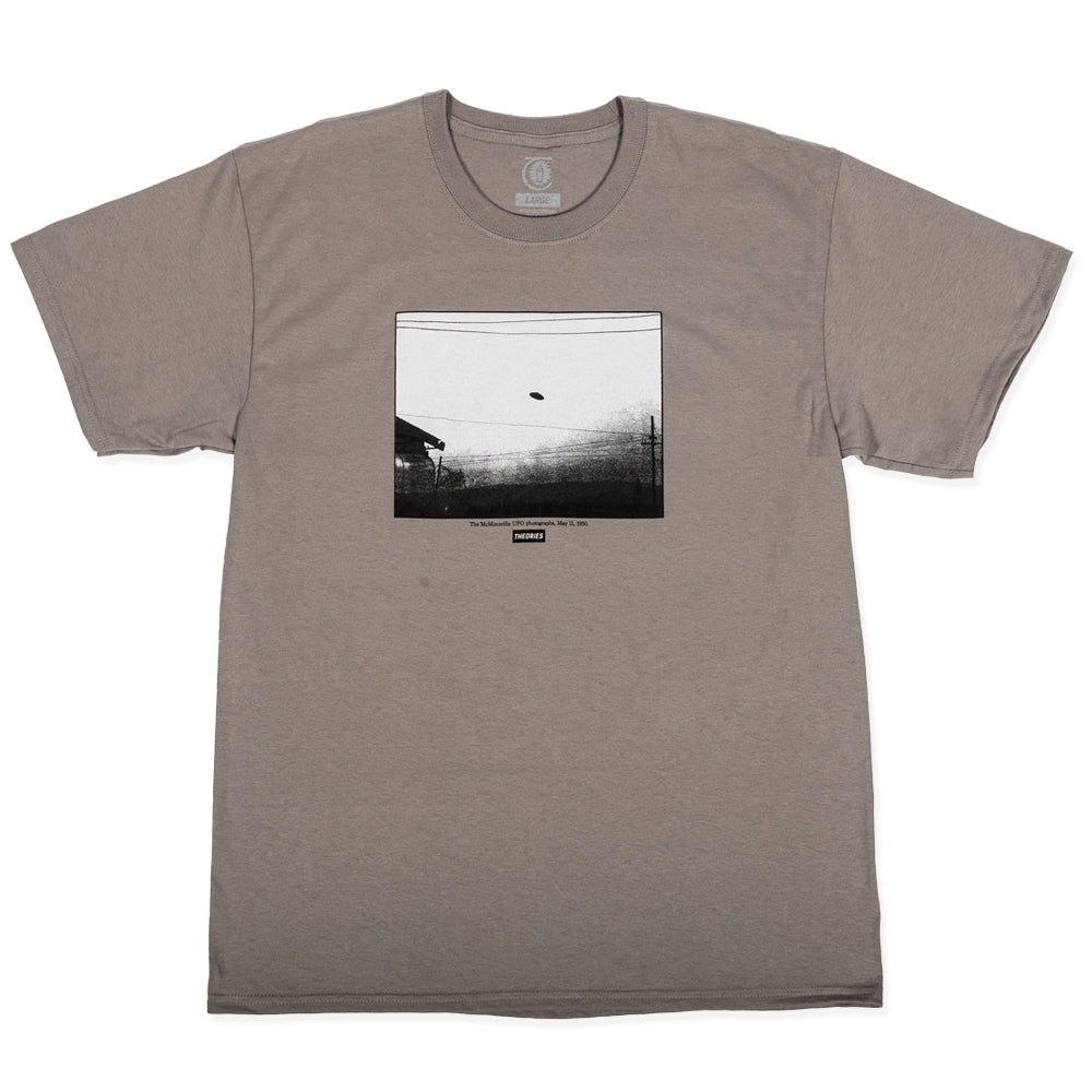 Theories McMinnville UFO T-Shirt Grey
