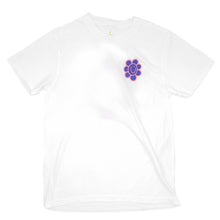 Load image into Gallery viewer, Flower Smile Tee White/Purple
